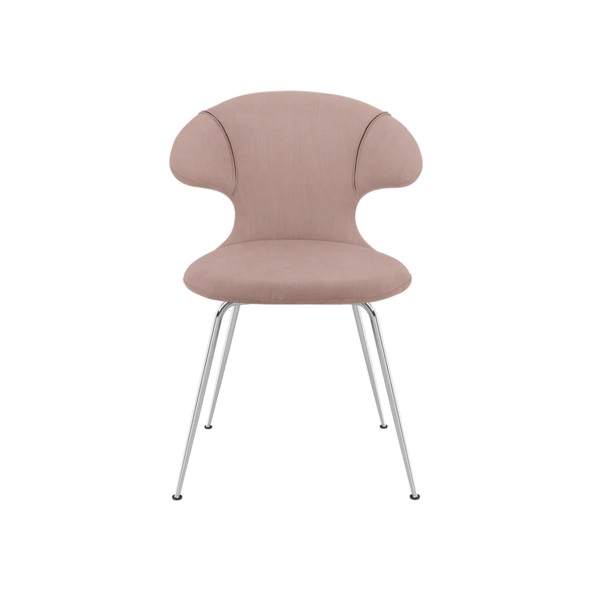 Time Flies szövet szék ezüst lábbal