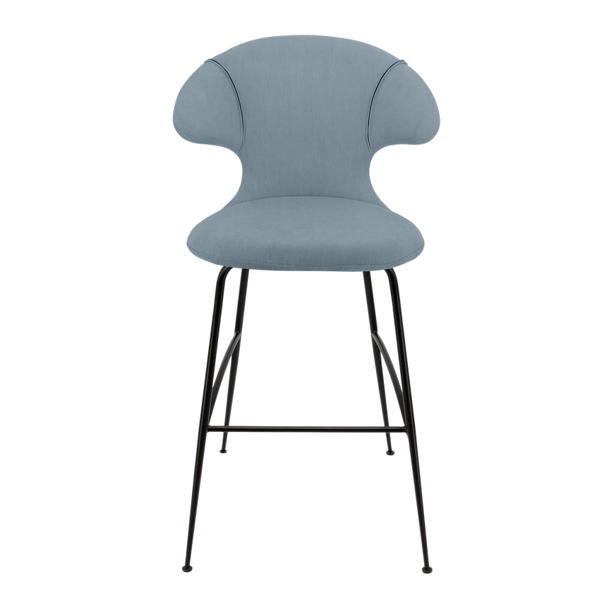 Time Flies szövet bárszék fekete lábbal