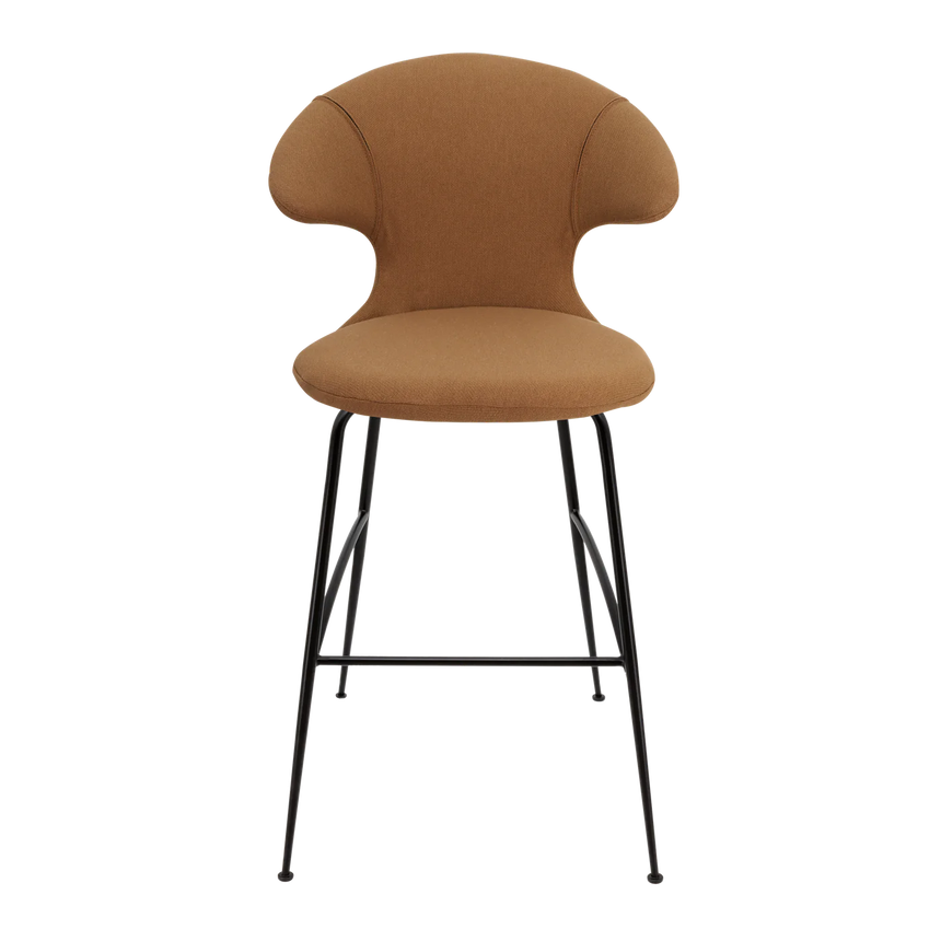 Time Flies szövet bárszék fekete lábbal