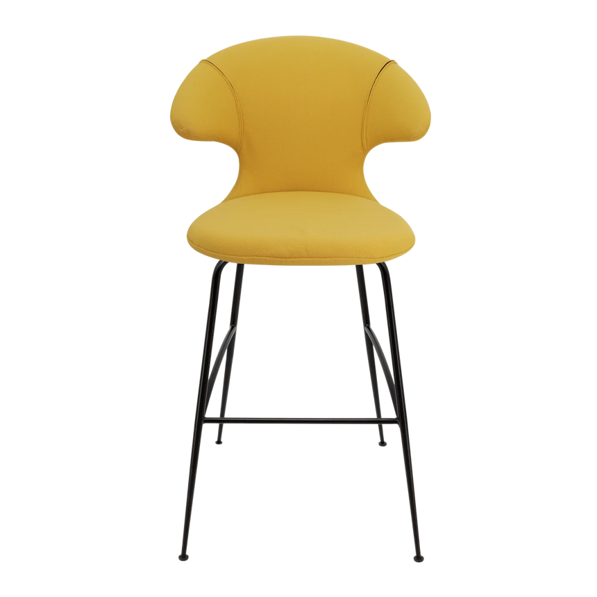 Time Flies szövet bárszék fekete lábbal