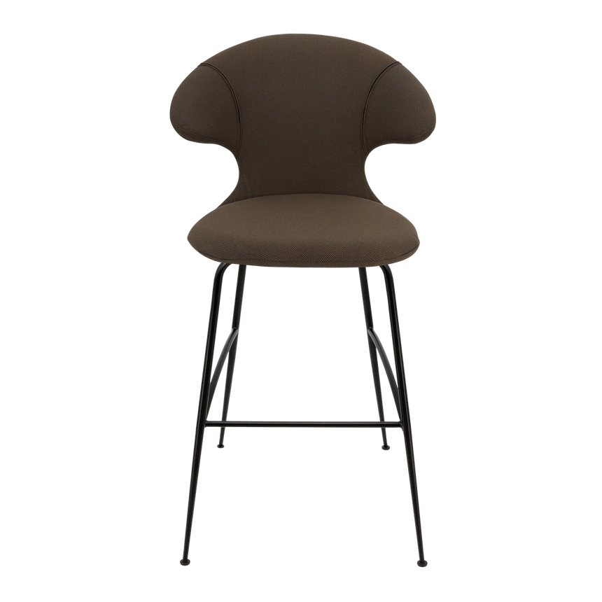 Time Flies szövet bárszék fekete lábbal