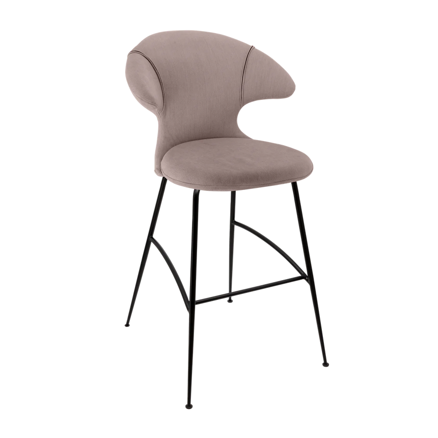 Time Flies szövet bárszék fekete lábbal