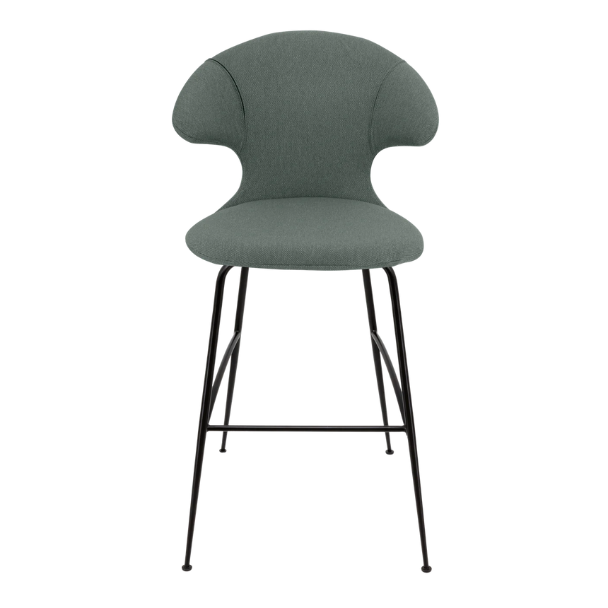 Time Flies szövet bárszék fekete lábbal