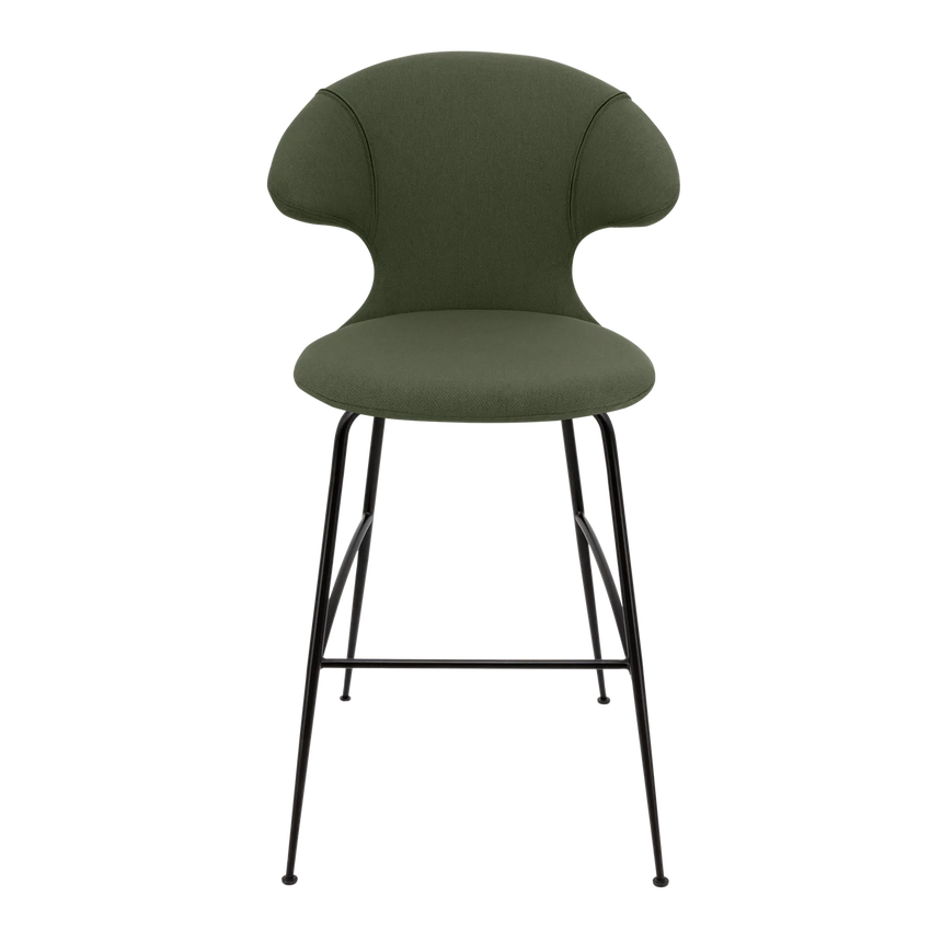 Time Flies szövet bárszék fekete lábbal