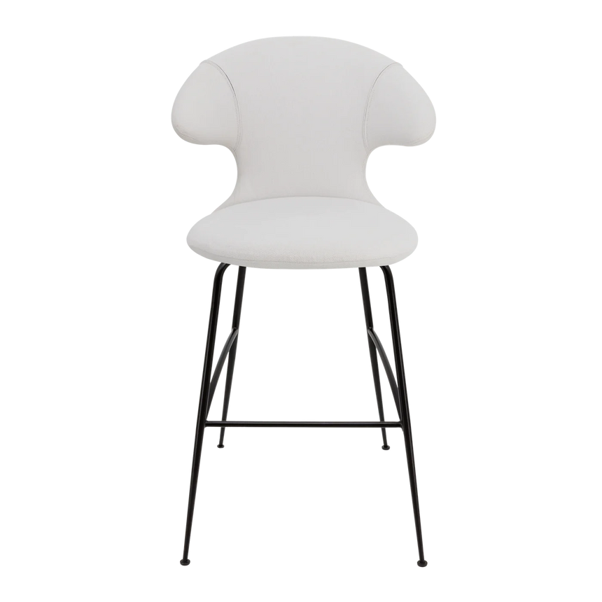 Time Flies szövet bárszék fekete lábbal