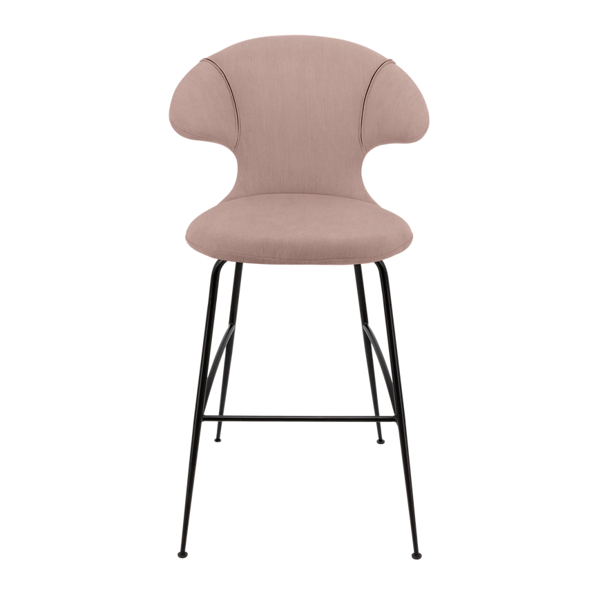 Time Flies szövet bárszék fekete lábbal