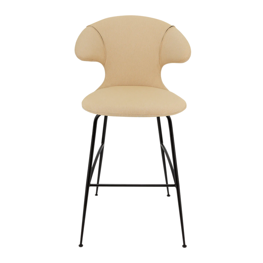 Time Flies szövet bárszék fekete lábbal