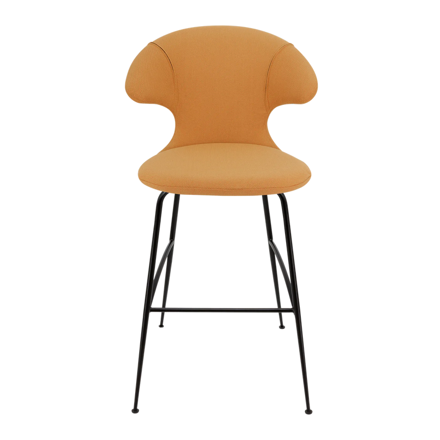 Time Flies szövet bárszék fekete lábbal