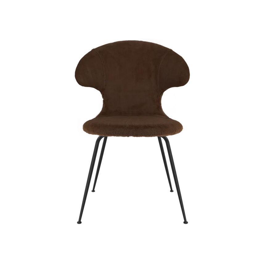 Time Flies plüss szék fekete lábbal