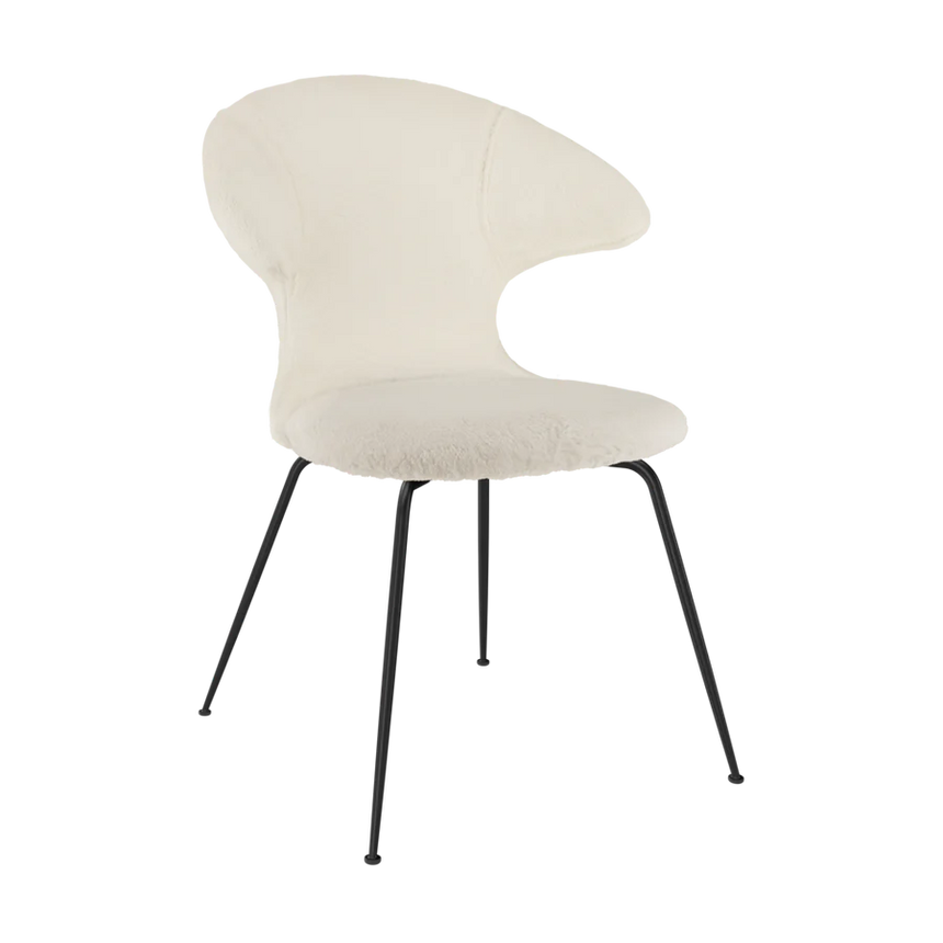 Time Flies plüss szék fekete lábbal