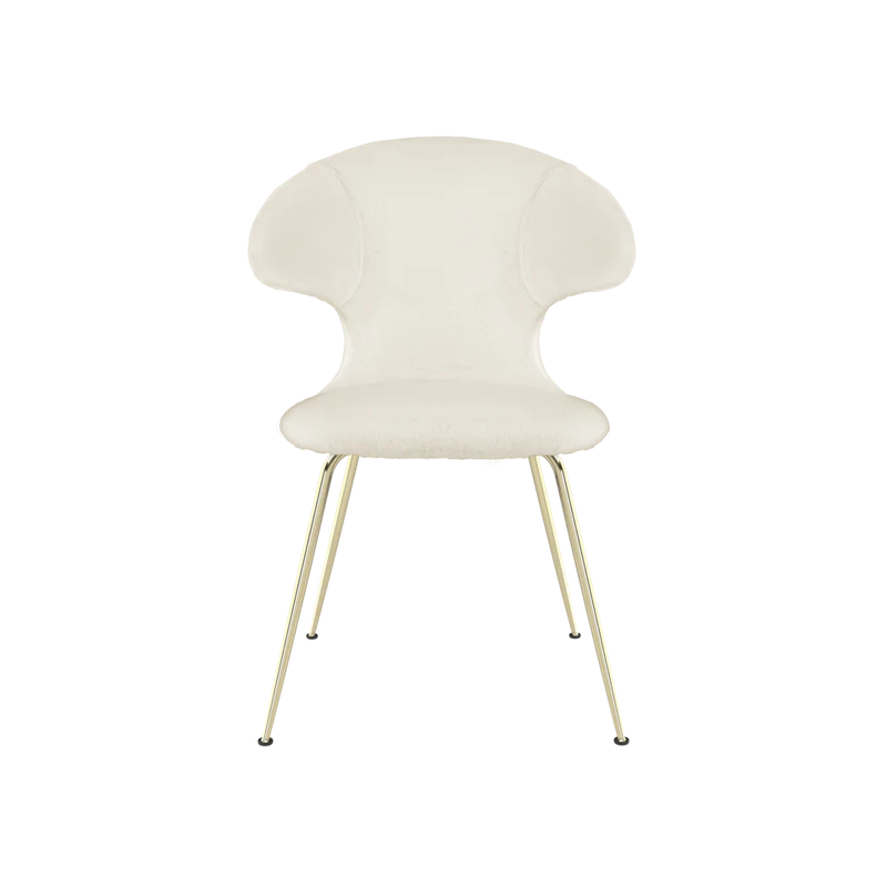 Time Flies plüss szék réz lábbal