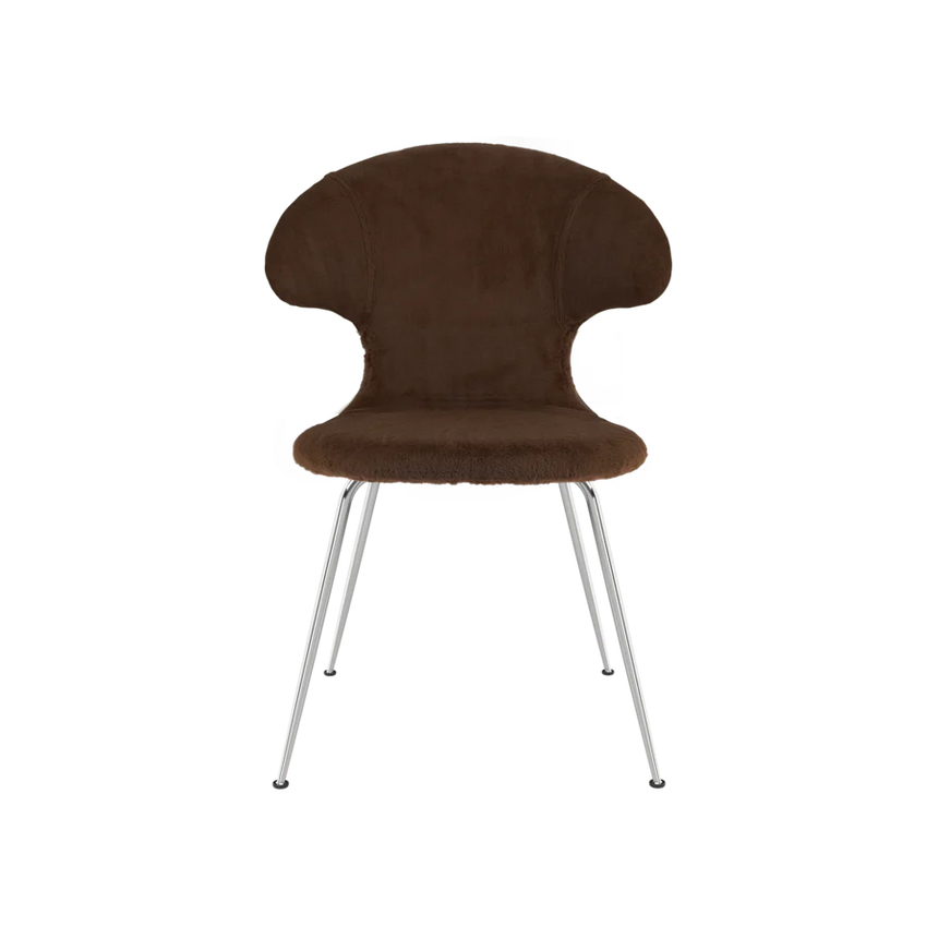 Time Flies plüss szék ezüst lábbal