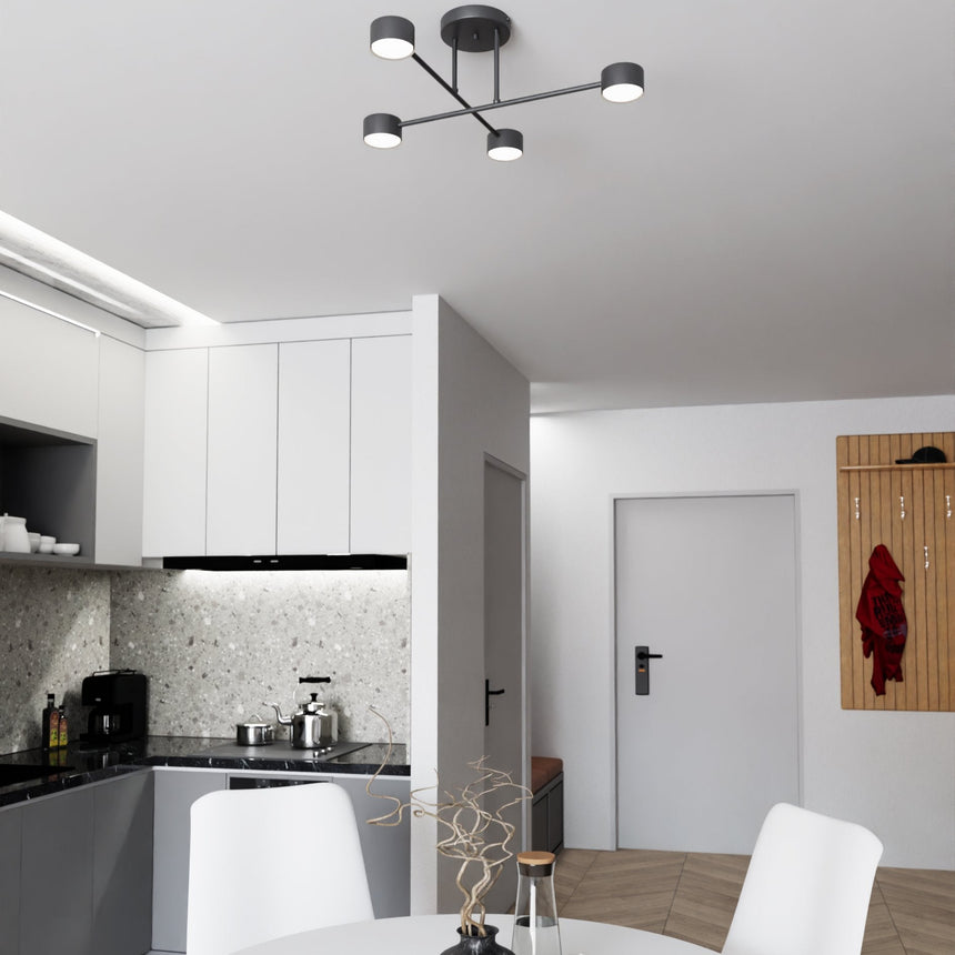 Halo 4 Black fém mennyezeti lámpa