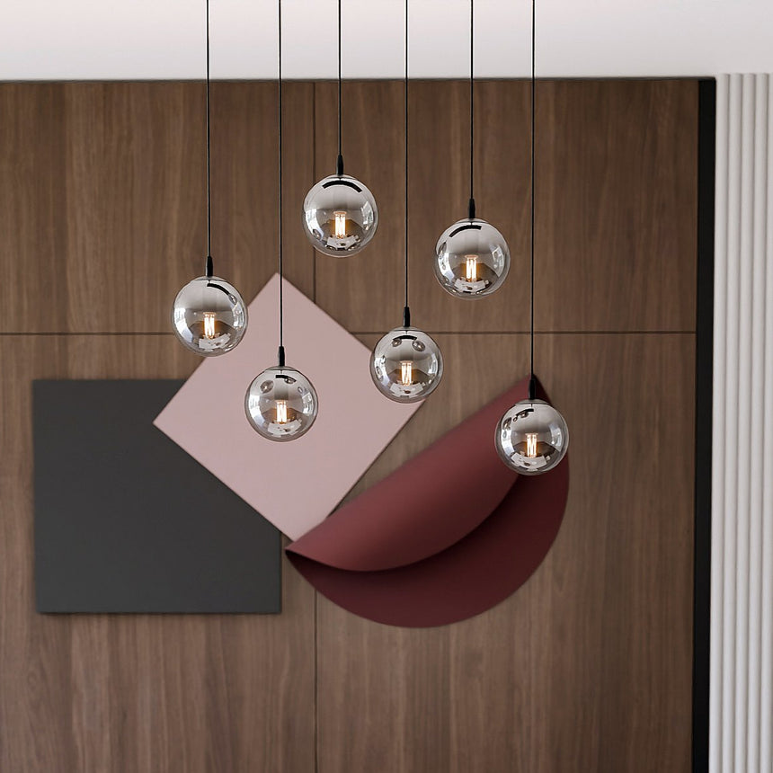 Cosmo 6 BL fém függőlámpa