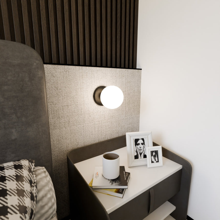 Bior K1 fém falilámpa