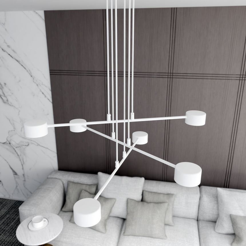 Modus 6 WH fém függőlámpa