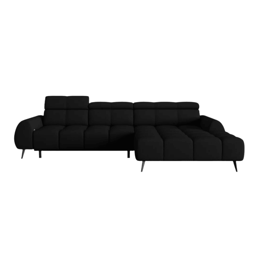 Alyse right-hand fabric corner sofa