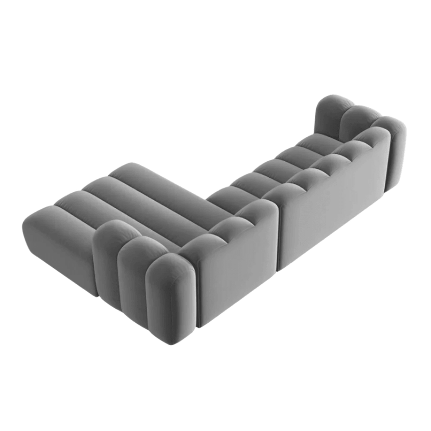 Lupine jobbos bársony sarokkanapé 288x175