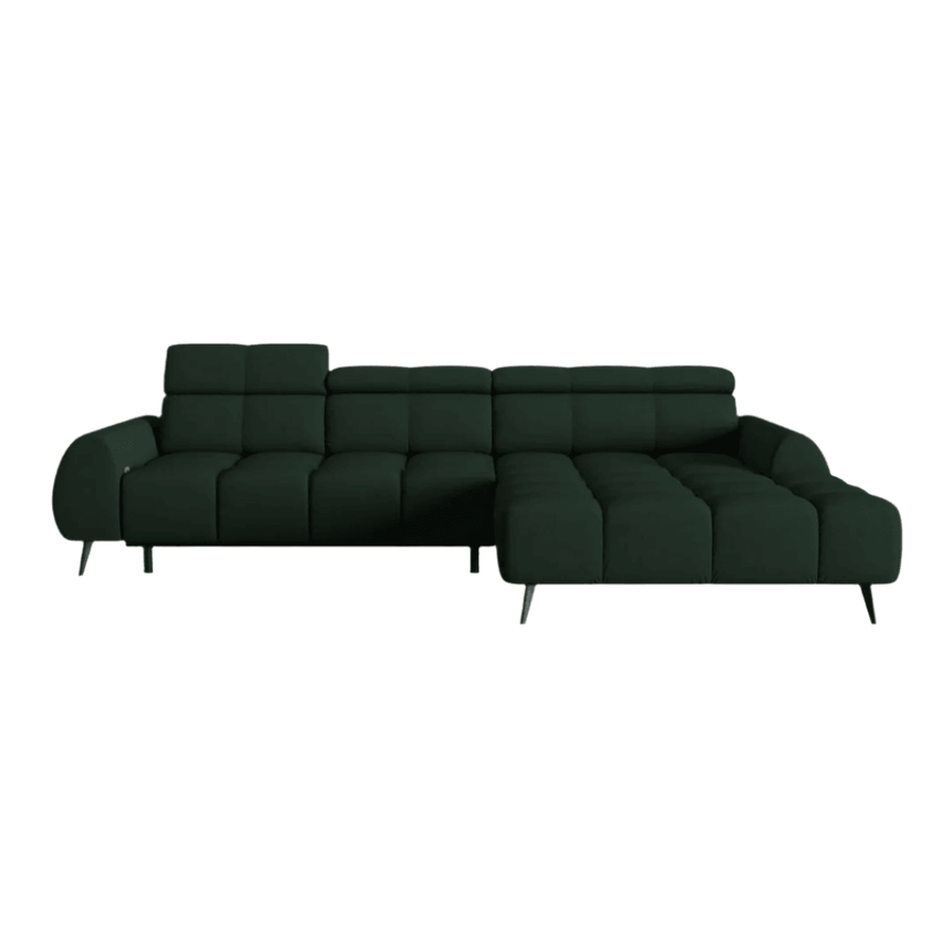 Alyse right-hand fabric corner sofa