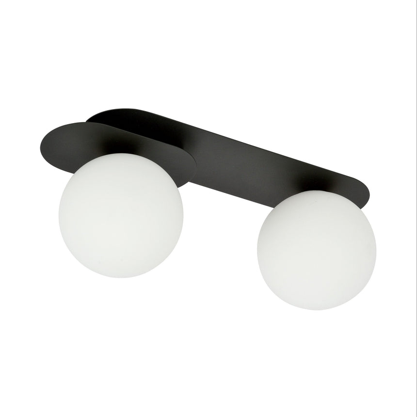 Plaza 2 BL Opal üveg mennyezeti lámpa