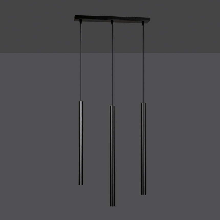 Selter 3 fém függőlámpa