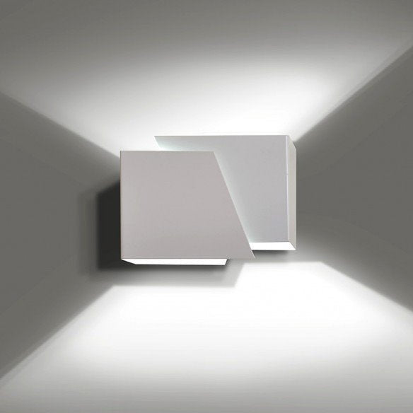 Frost fém falilámpa