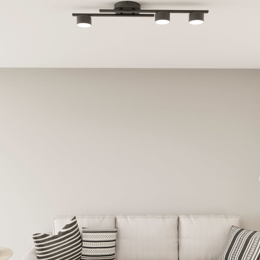 Fragment 3 fém mennyezeti lámpa