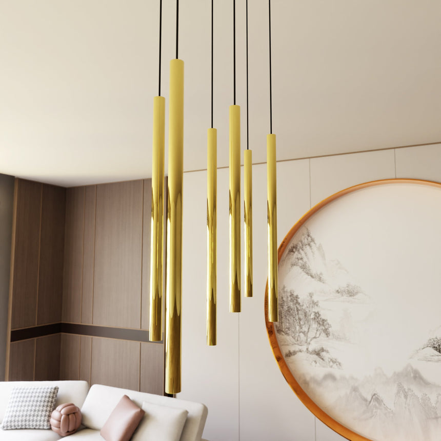 Selter 6 Gold fém függőlámpa