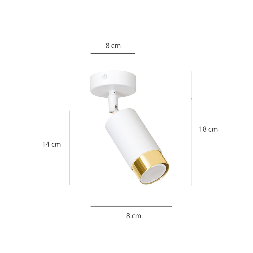 Hiro 1 fém mennyezeti lámpa