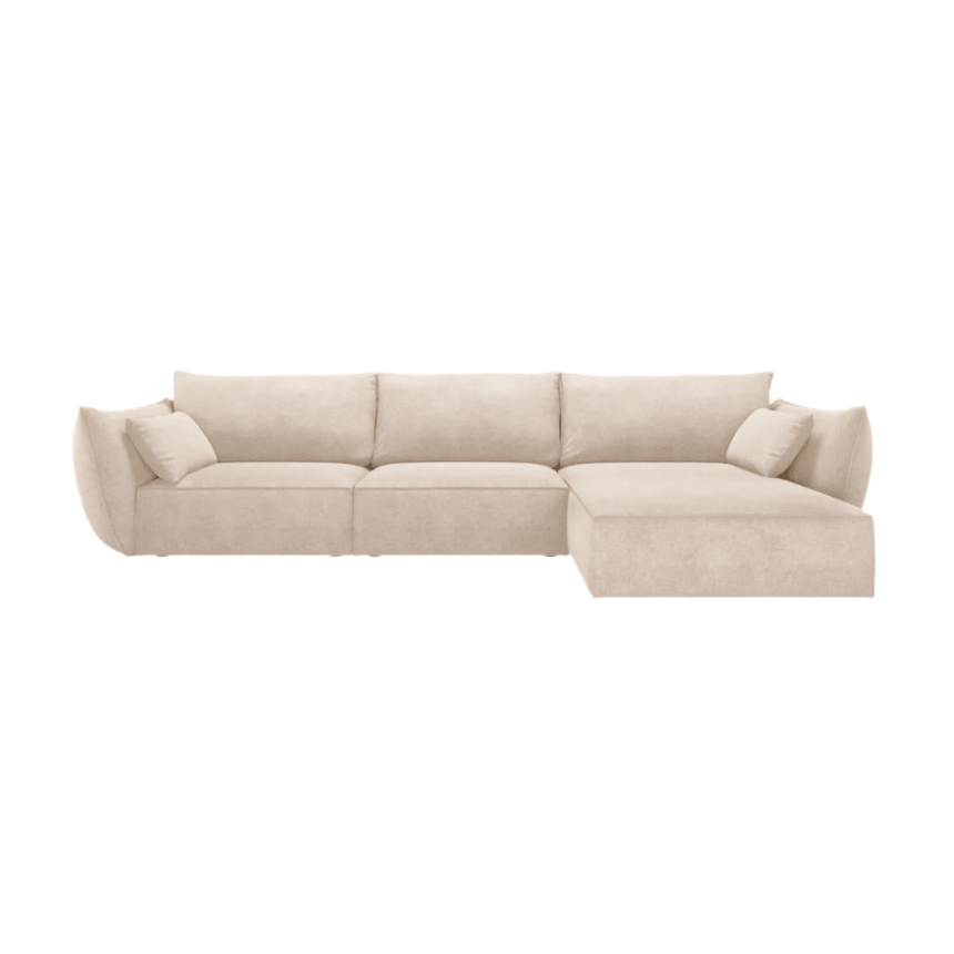 Kaelle right-hand chenille corner sofa 308x171