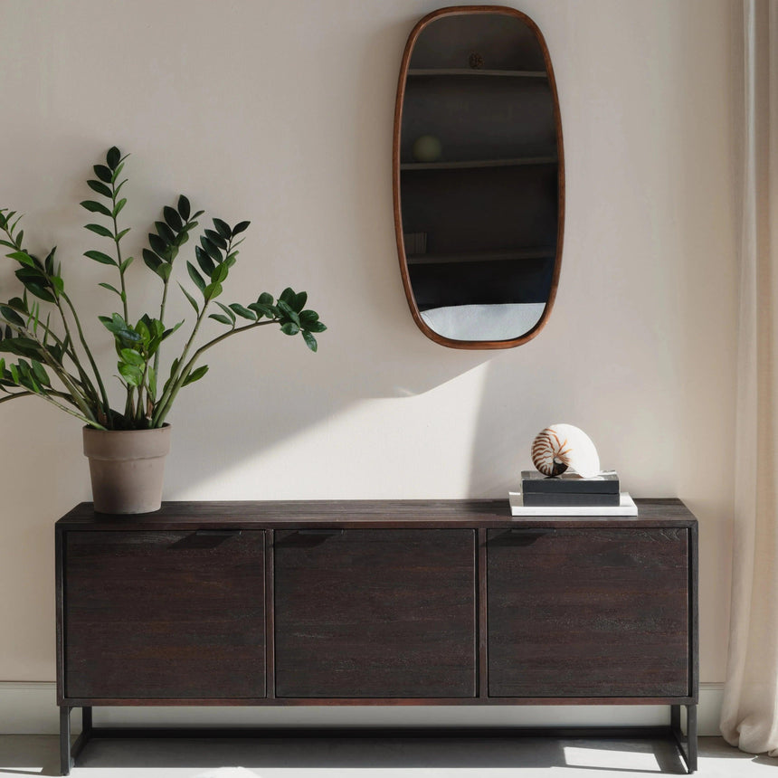 Webster 3 ajtós fa komód - Dutch Home