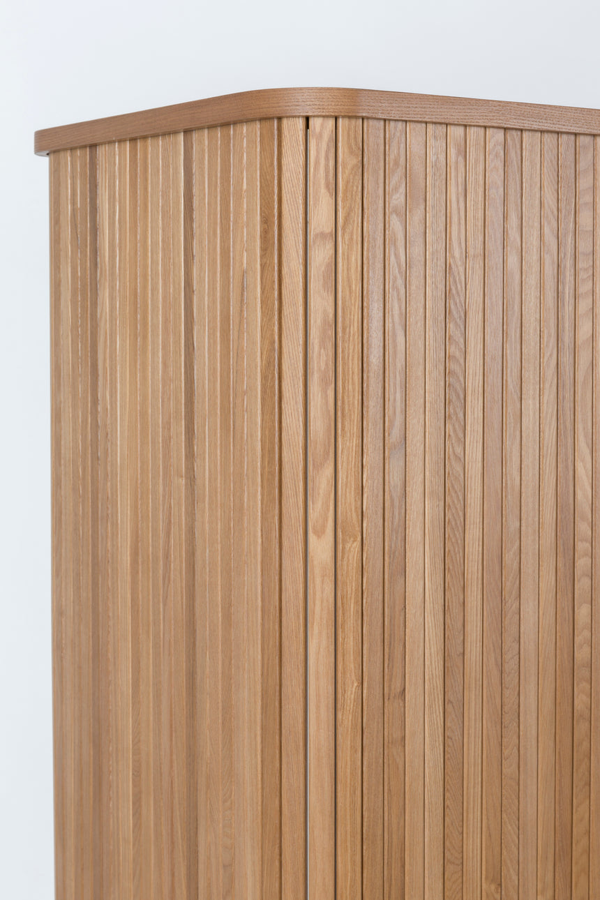 Barbier 2-door wooden cabinet