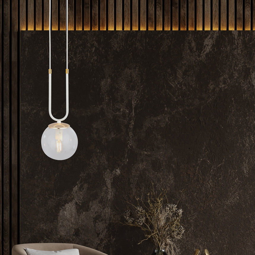 Glam 1 WH fém függőlámpa