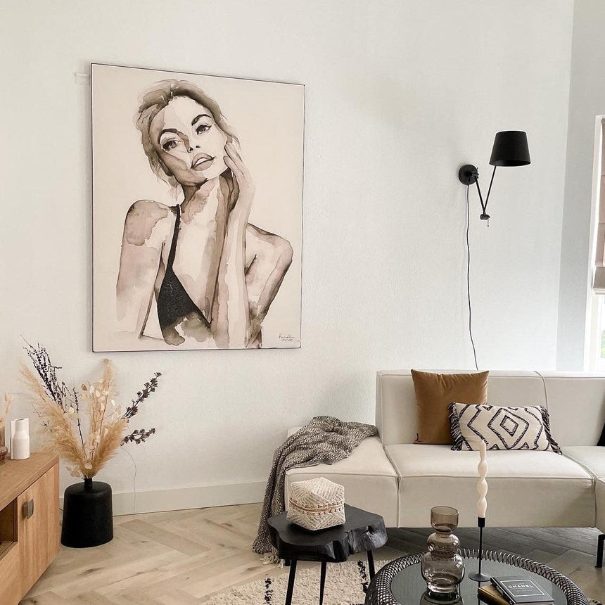 A Woman's Face dizájn vászonkép - Dutch Home