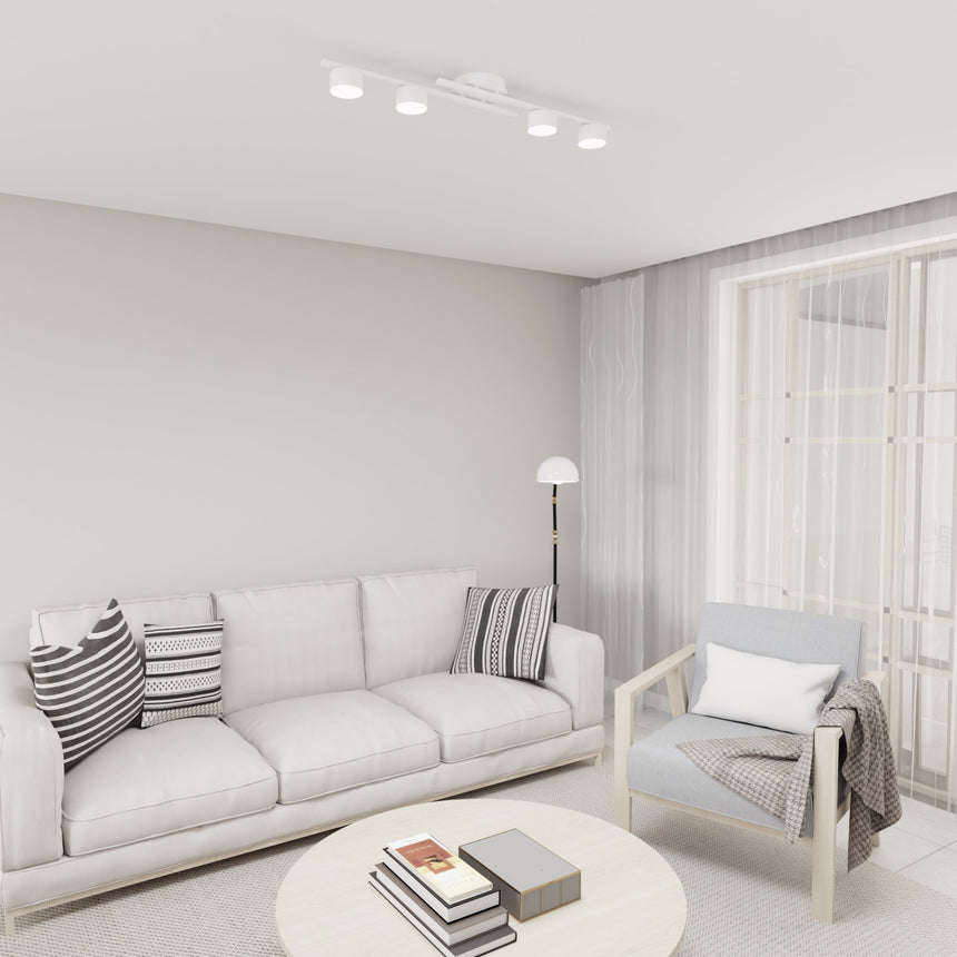 Fragment 4 fém mennyezeti lámpa