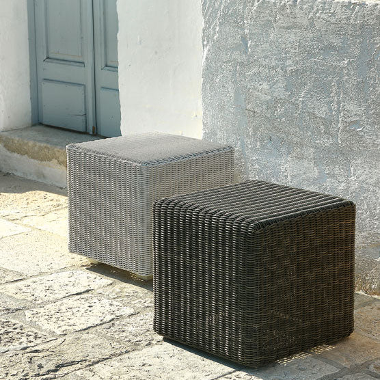Cube garden footrest