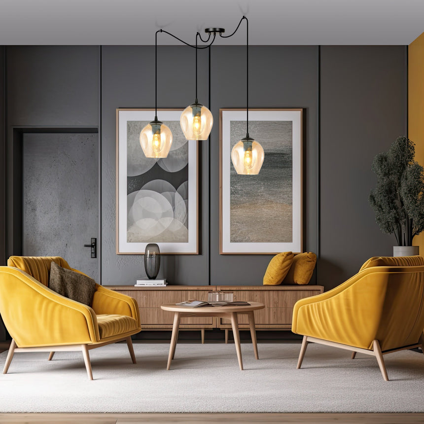 Level 3 BL fém függőlámpa