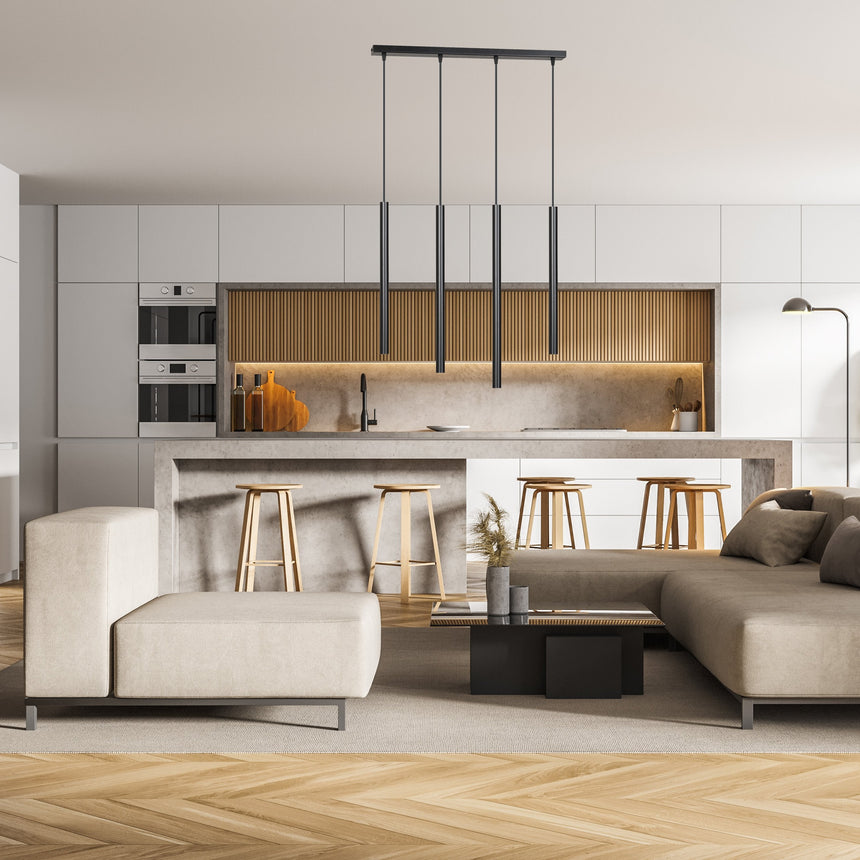 Selter 4 fém függőlámpa