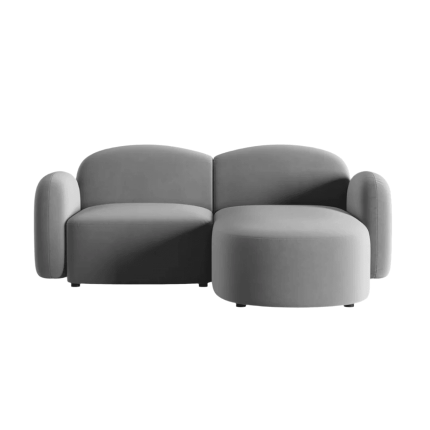 Blair jobbos bársony sarokkanapé 194x167