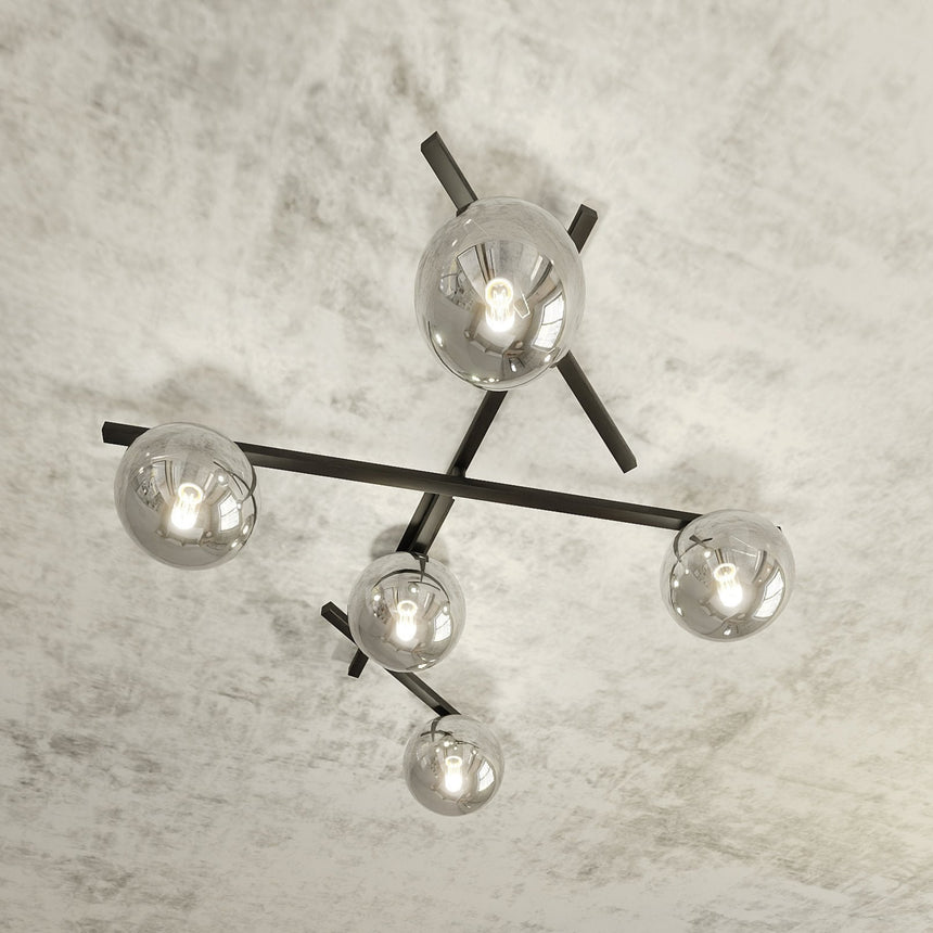 Smart 5 fém mennyezeti lámpa