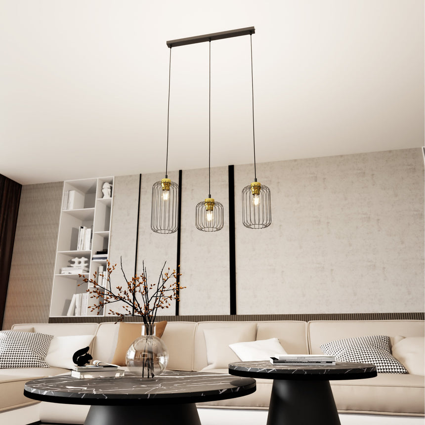 Vander 3 fém függőlámpa