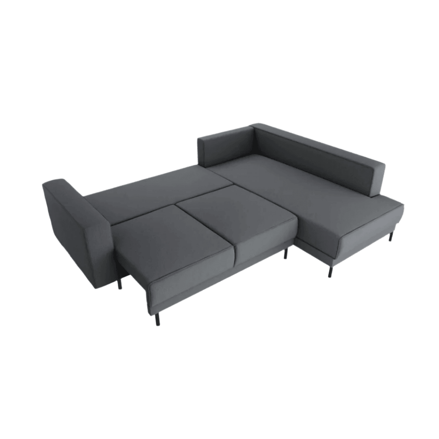 Caro jobbos szövet sarokkanapé