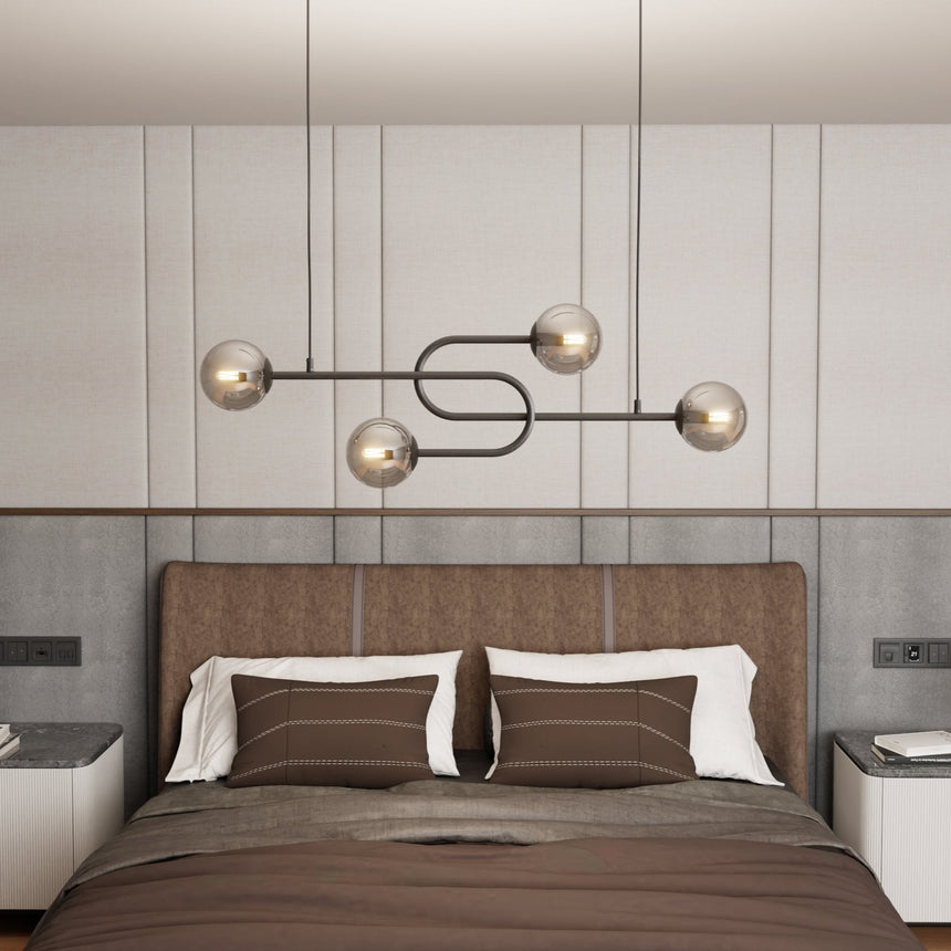 Atria 4 BL fém függőlámpa