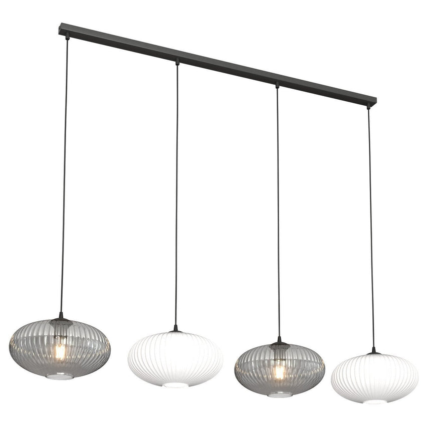 Coco 4 BL Mix üveg függőlámpa