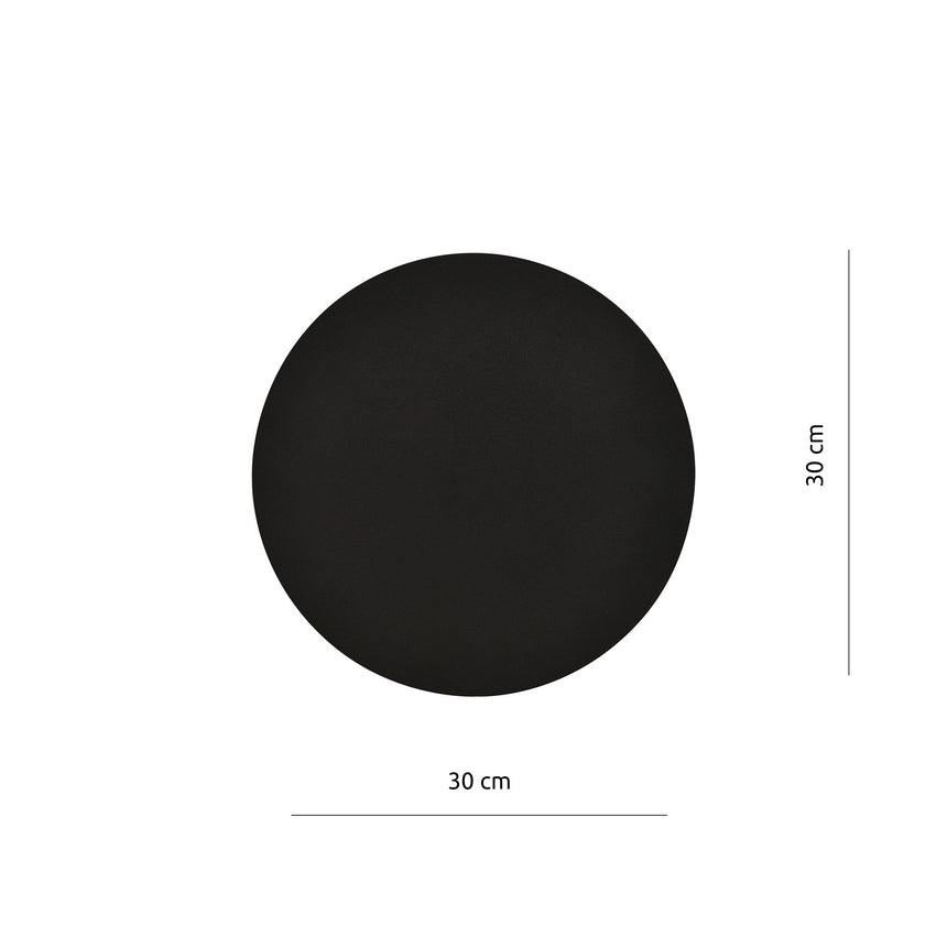 Form 2 fém falilámpa