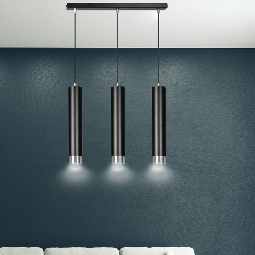Kibo 3 BL fém függőlámpa