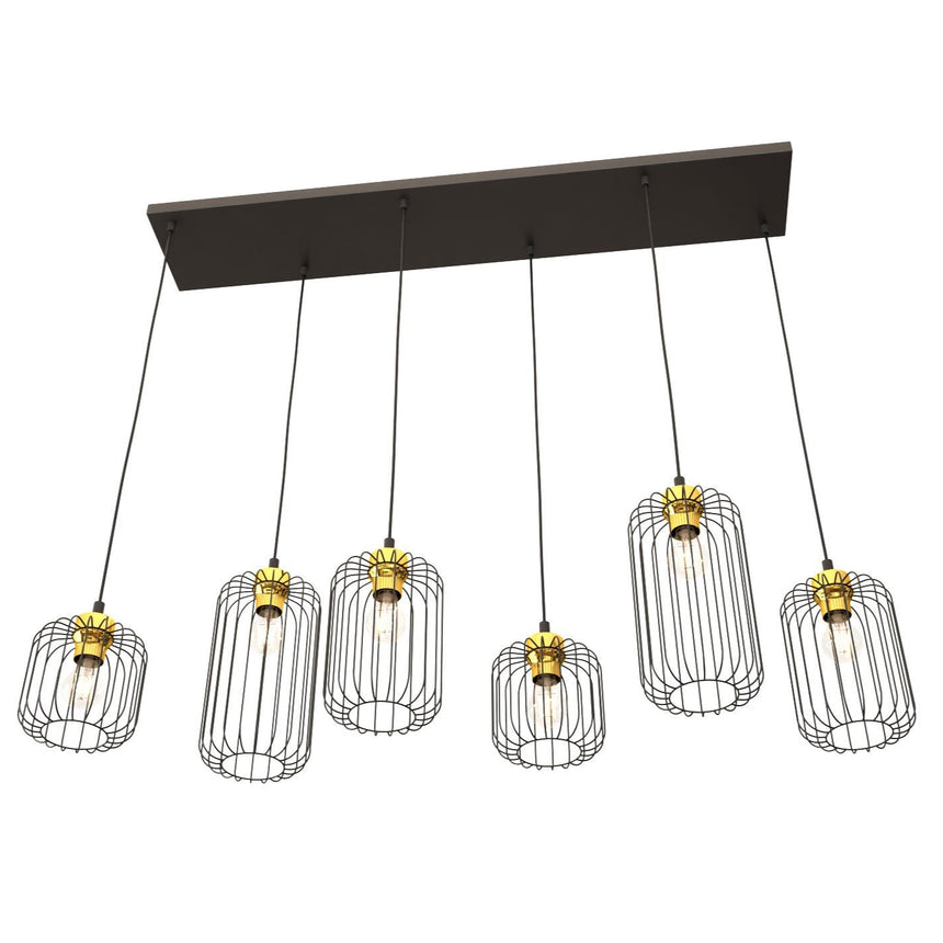 Vander 6 fém függőlámpa