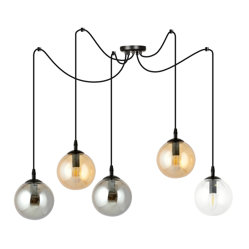 Gigi 5 BL Mix üveg függőlámpa