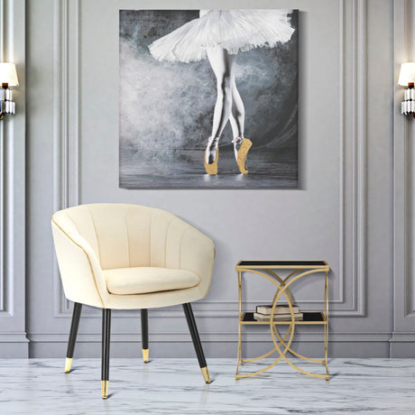 Paris velvet armchair