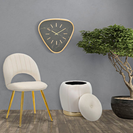 Flex velvet chair set